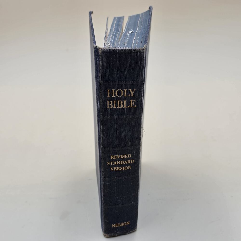 Holy Bible Vintage 1952 Thomas Nelson & Sons Revised Standard Version Black HC